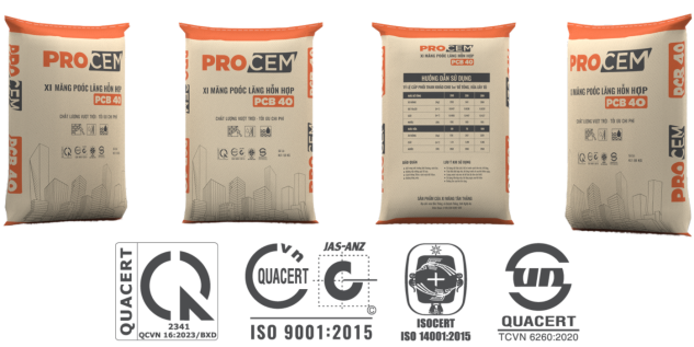 XI MĂNG POÓCLĂNG HỖN HỢP PCB40